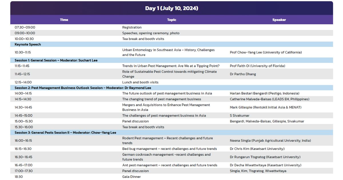 Program Schedule APMA 2024